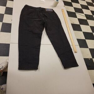Liz Claiborne Comfort Jeans Womens Size 12 Black‎ Wash Denim Pants Casual